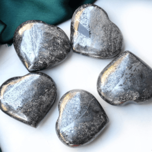 Hematite Heart