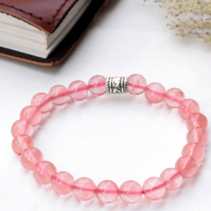 Premium Cherry Quartz Bracelet