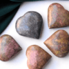 Ruby Zoisite Heart